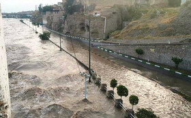 احتمال وقوع سیل و طغیان رودخانه‌ها در تهران/ ضرورت آمادگی کامل دستگاه ها