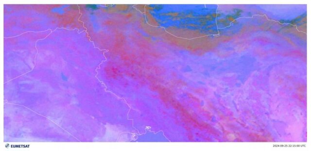 همسایگی تهران با کانونهای گرد و غبار