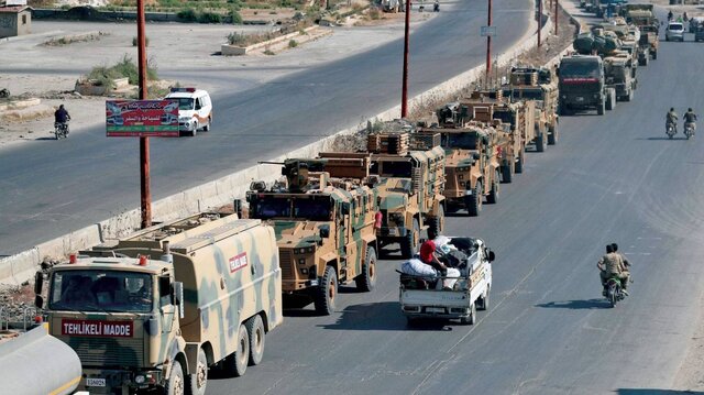 استحکامات نظامی از ترکیه به ادلب و حلب منتقل شدند استحکامات نظامی از ترکیه به ادلب و حلب منتقل شدند