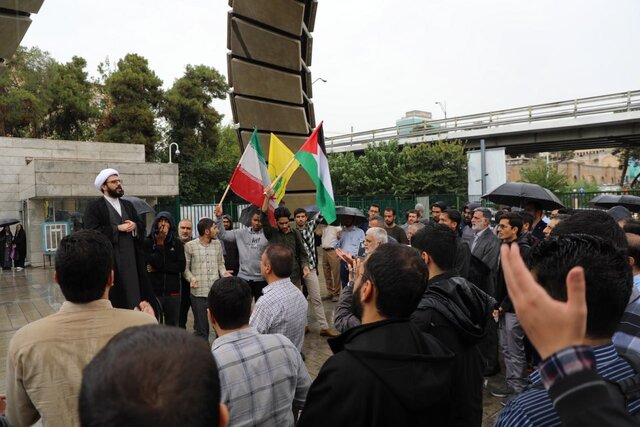 تجمع و راهپیمایی دانشگاهیان صنعتی امیرکبیر در محکومیت جنایات رژیم صهیونیستی تجمع و راهپیمایی دانشگاهیان صنعتی امیرکبیر در محکومیت جنایات رژیم صهیونیستی