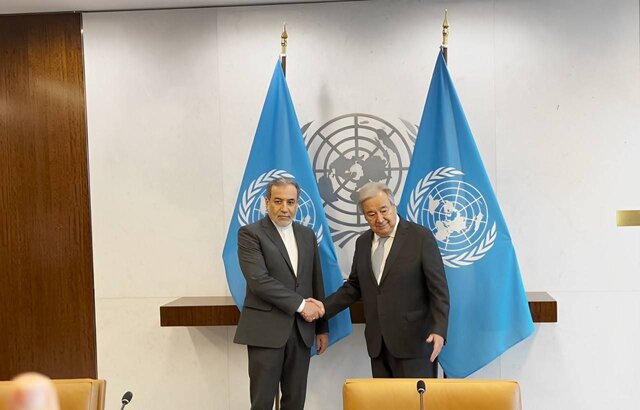 دیدار عراقچی با دبیرکل سازمان ملل متحد در دیدار عراقچی با دبیرکل سازمان ملل چه گذشت؟