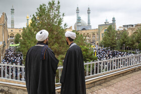 تجمع و راهپیمایی مردم قم در محکومیت ترور سید حسن نصرالله