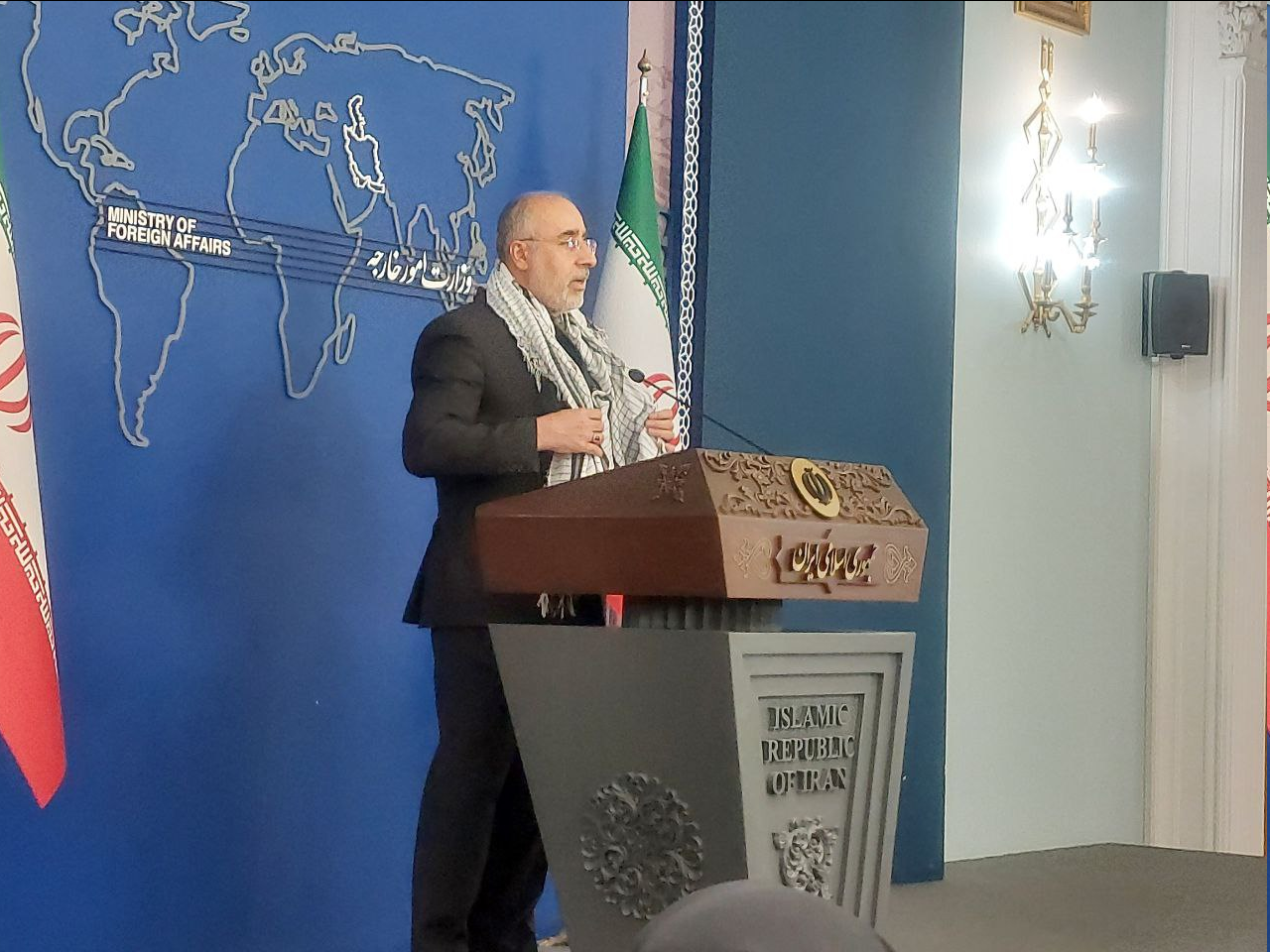 کنعانی: برای حمایت از امنیت ملی و متحدان خود ذرهای تردید نخواهیم کرد