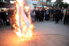 تجمع مردم شهرستان اهر در محکومیت جنایت ترور پرچمدار مقاومت شهید سید حسن نصرالله