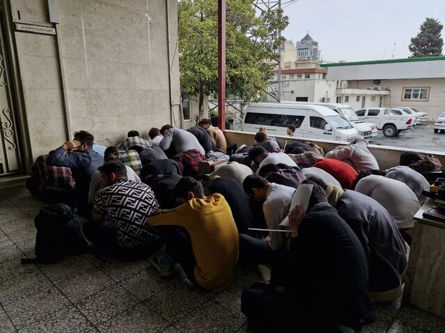 عکس آرشیوی است دستگیری ۵۳ محکوم متواری در گیلان