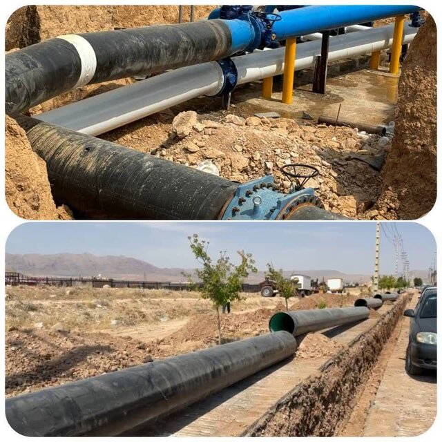 عکس آرشیوی است خط انتقال آب چنیر شهرستان دشتستان بزودی به بهرهبرداری میرسد