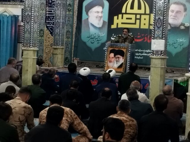 مراسم گرامیداشت شهید سید حسن نصرالله در فیروزکوه برگزار شد مراسم گرامیداشت شهید سید حسن نصرالله در فیروزکوه برگزار شد