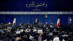 دیدار جمعی از نخبگان، استعدادهای برتر علمی و رتبههای برتر کنکور با رهبر انقلاب