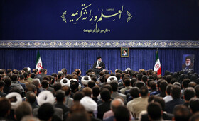 دیدار جمعی از نخبگان، استعدادهای برتر علمی و رتبههای برتر کنکور با رهبر انقلاب