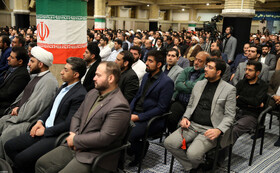 دیدار جمعی از نخبگان، استعدادهای برتر علمی و رتبههای برتر کنکور با رهبر انقلاب