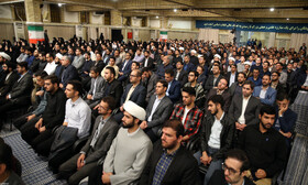 دیدار جمعی از نخبگان، استعدادهای برتر علمی و رتبههای برتر کنکور با رهبر انقلاب