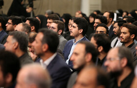 دیدار جمعی از نخبگان، استعدادهای برتر علمی و رتبههای برتر کنکور با رهبر انقلاب