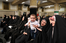 دیدار جمعی از نخبگان، استعدادهای برتر علمی و رتبههای برتر کنکور با رهبر انقلاب