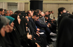 دیدار جمعی از نخبگان، استعدادهای برتر علمی و رتبههای برتر کنکور با رهبر انقلاب