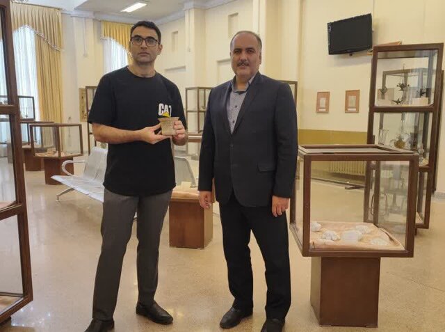 کشف جام سفالی۵ هزار ساله در اسدآباد