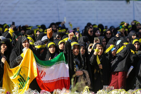 راهپیمایی دانشجویی در حمایت از رزمندگان مقاومت و عملیات وعده صادق ۲