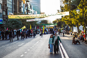 راهپیمایی دانشجویی در حمایت از رزمندگان مقاومت و عملیات وعده صادق ۲