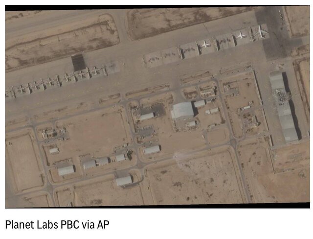 اولین تصاویر از عملیات موشکی موفق ایران علیه پایگاه نوآتیم