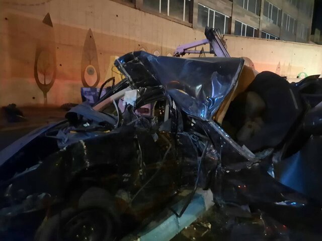 عکس آرشیوی است جزییاتی دیگر از تصادف در آزادراه ساوه - همدان از زبان رییس فراجا