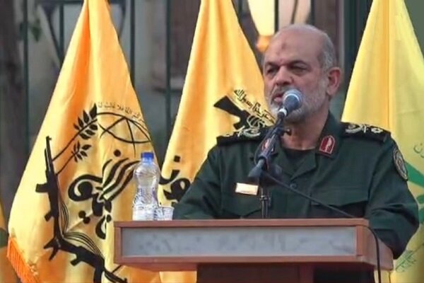 سردار وحیدی:  سیدحسن نصرالله در کنار سوریه ماند تا خطمقدم مقاومت سقوط نکند سردار وحیدی:  سیدحسن نصرالله در کنار سوریه ماند تا خطمقدم مقاومت سقوط نکند