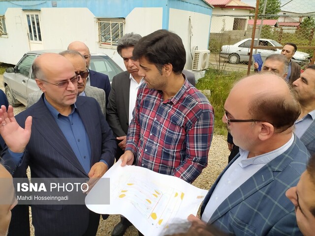 بازدید معاون اقتصادی استاندار گیلان و مدیران کل استان از زیرساختهای مرزی آستارا