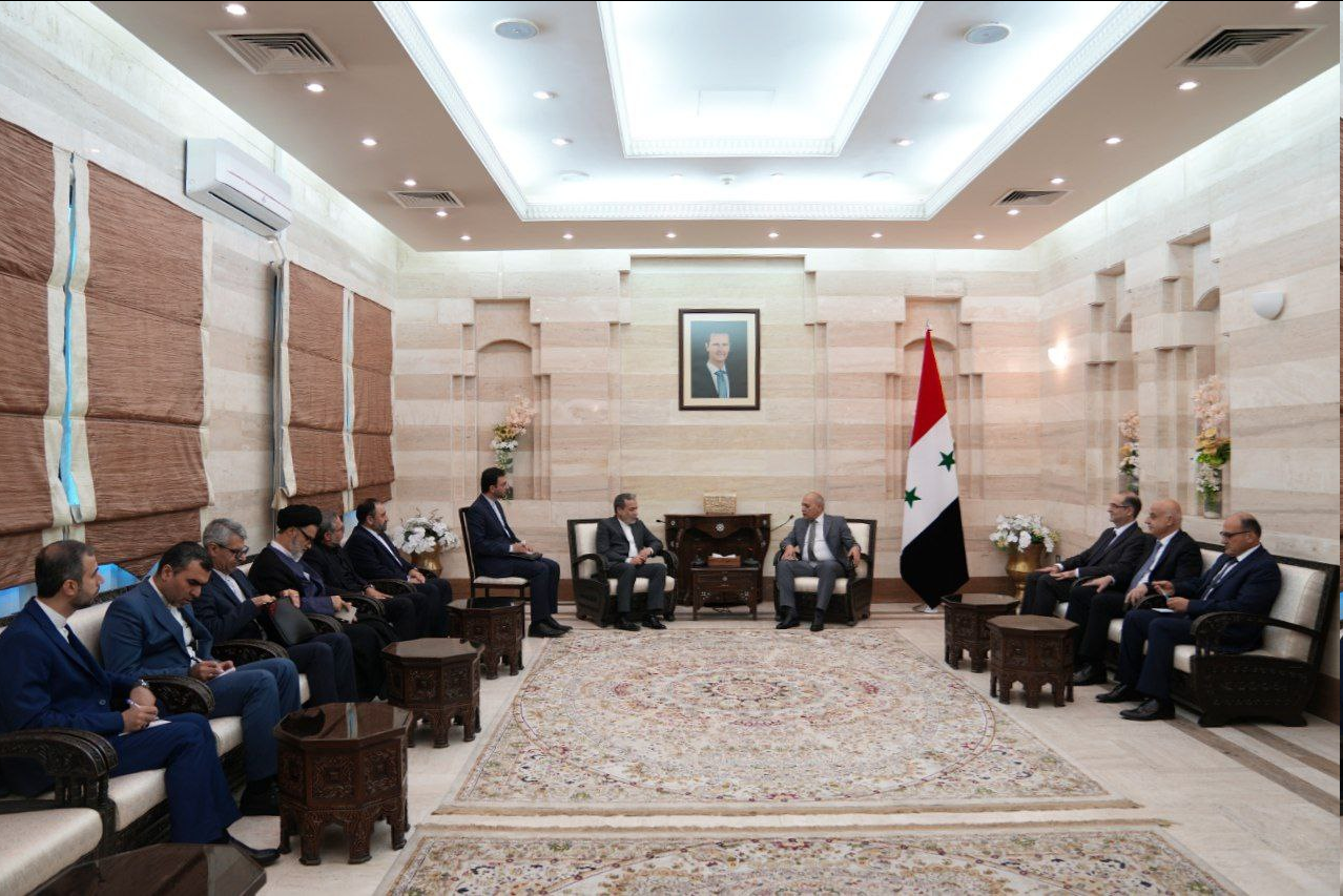 عراقچی اعلام کرد: عزم دولت چهاردهم برای گسترش همکاریها با سوریه