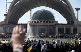 مراسم بزرگداشت مجاهد کبیر شهید حجت‌الاسلام والمسلمین سیدحسن نصرالله و همراهان ایشان