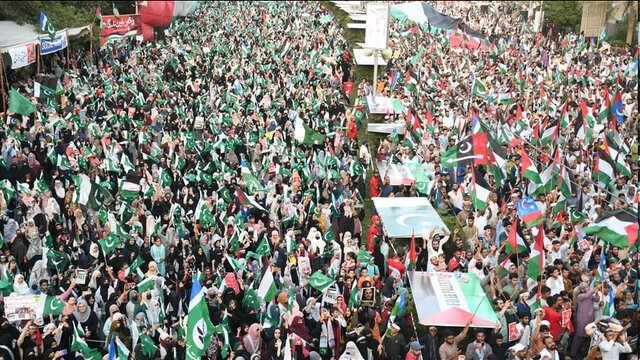 راهپیمایی در سراسر جهان همزمان با سالگرد عملیات طوفان الاقصی