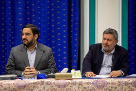الیاس حضرتی، رئیس شورای اطلاعرسانی دولت در جلسه شورای عالی انقلاب فرهنگی