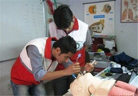 آموزش کمک‌های اولیه به بیش از ۱۰۰۰ داوطلب سلامت در خراسان شمالی