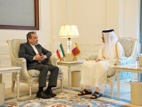 عراقچی با نخست‌وزیر قطر دیدار کرد
