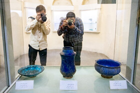 رونمایی از سفال سلطان آباد در موزه چهارفصل اراک