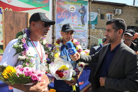 استقبال رضا پارسا قهرمان صعود قله ماناسلو هیمالیا