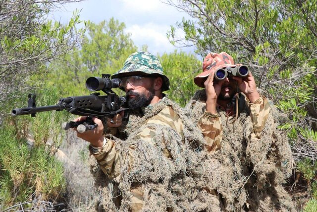 تشریح اهداف رزمایش مشترک و مرکب نیروی زمینی ایران و عمان توسط امیر حیدری