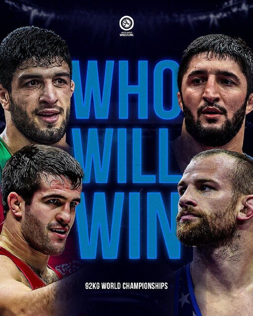 غولهای کشتی جهان در وزن قاسمپور/ اتحادیه جهانی: چه کسی قهرمان میشود؟