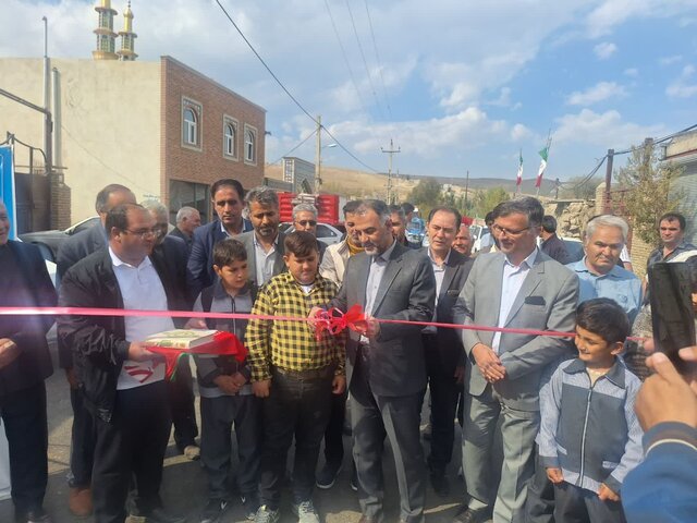 بهره‌برداری از طرح هادی روستای حکیم قشلاقی اردبیل