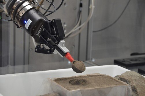 جمعآوری نمونههای ماه با شبیهسازی مجازی