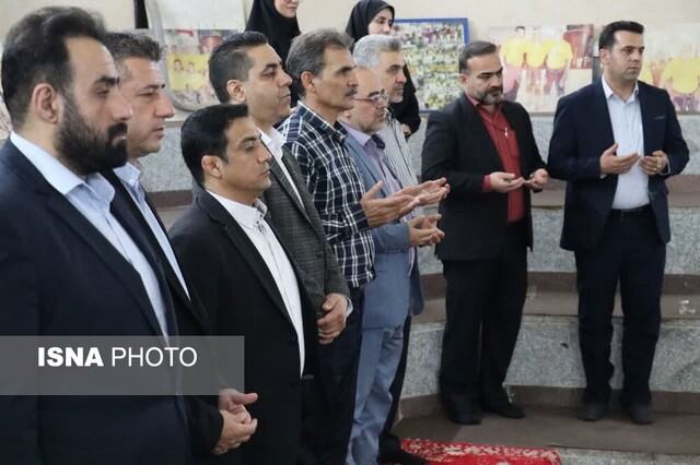 آیین آغاز هفته تربیتبدنی در خوزستان با نوای ضرب زورخانه