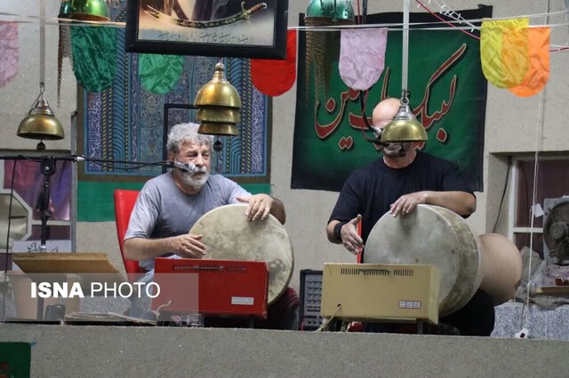 آیین آغاز هفته تربیتبدنی در خوزستان با نوای ضرب زورخانه