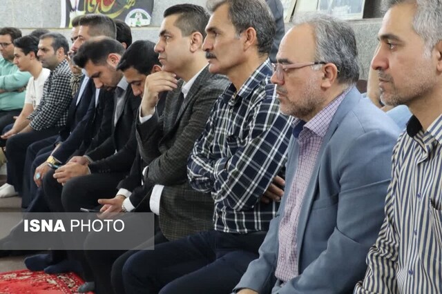 آیین آغاز هفته تربیتبدنی در خوزستان با نوای ضرب زورخانه