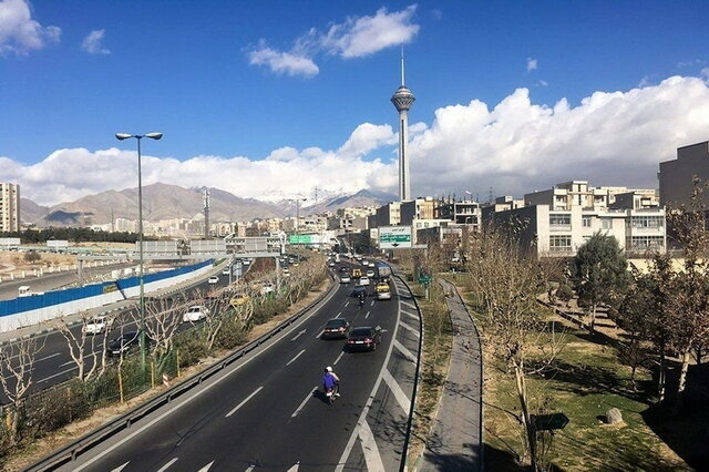 هوای تهران در وضعیت قابل قبول هوای تهران در وضعیت قابل قبول