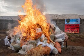 امحاء ۱۲۳۷ کیلو مواد مخدر در کرمانشاه