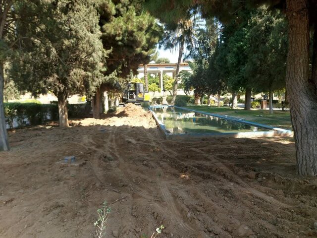 استانداردسازی نورپردازی و المانهای آرامگاه حافظ استانداردسازی نورپردازی و المانهای آرامگاه حافظ