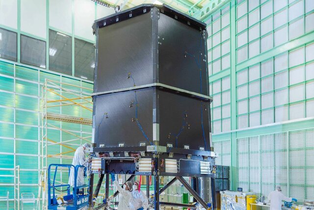 آزمایش چرخش تلسکوپ فضایی «رومن» در یک سانتریفیوژ انجام شد آزمایش چرخش تلسکوپ فضایی «رومن» در یک سانتریفیوژ انجام شد