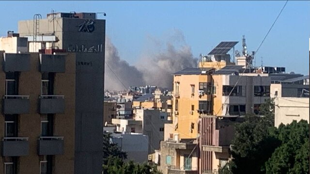 حمله رژیم صهیونیستی به ضاحیه جنوبی بیروت حمله رژیم صهیونیستی به ضاحیه جنوبی بیروت