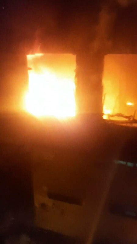 نجات جان زن محبوس در میان شعلههای آتش