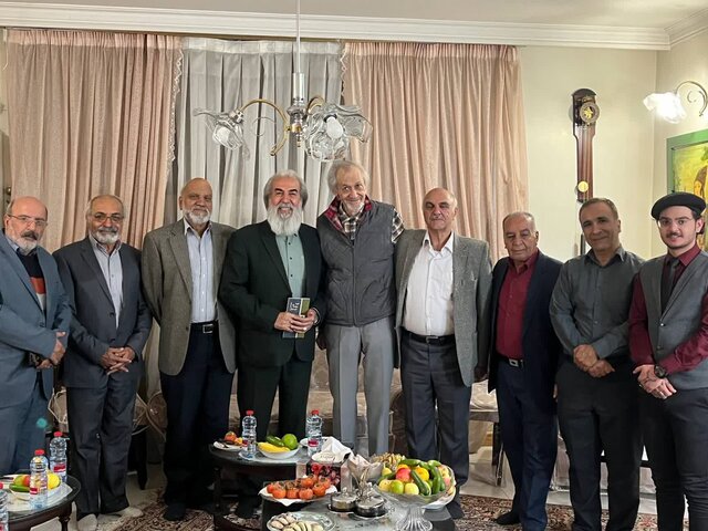 دیدار و گفتوگو با استاد اکبر میرشمس