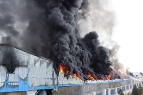 آخرین مصدوم حادثه آتش‌سوزی شهرک صنعتی کرمان جان باخت