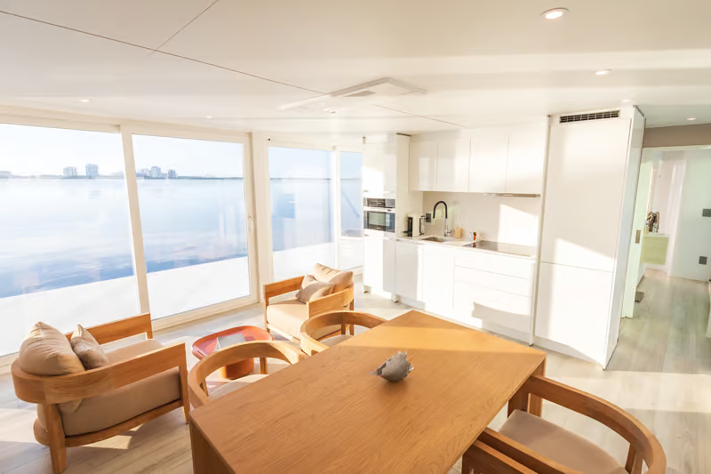 خانهای روی آب!