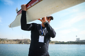 مسابقات قهرمانی قایقرانی آبهای آرام کشور در بخش آقایان